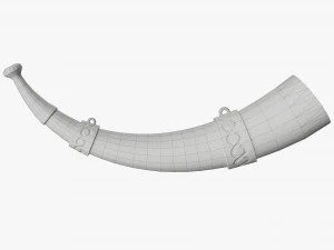 War Horn 3D Model