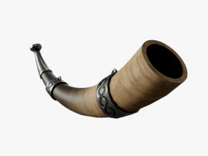War Horn 3D Model