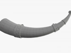 War Horn 3D Model