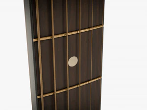 Acoustic Guitar 3D Model
