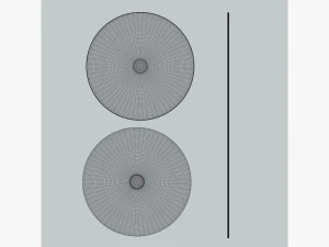 Gra Serving Bowl 3D Model