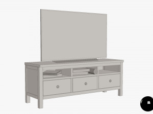TV Unit 3D Модель