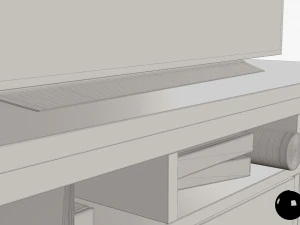 TV Unit 3D Model