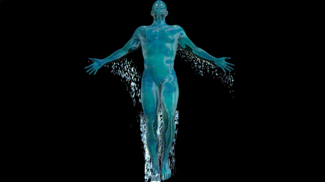 hombre de agua Modelo 3D .c4d .max .obj .3ds .fbx .stl .blend