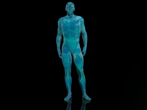 hombre de agua Modelo 3D