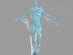 water man Modelo 3D