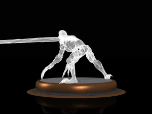 Licker Rigged - Resident Evil 3D Model