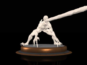Licker Rigged - Resident Evil 3D Model
