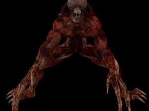 Licker Rigged - Resident Evil 3D Model