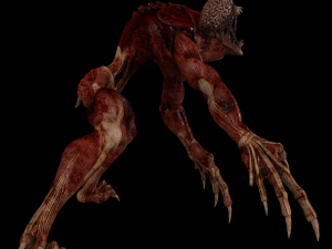 Licker Rigged - Resident Evil 3D Model