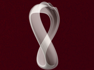 Official Logo Qatar FIFA World Cup 2022 Model 3D