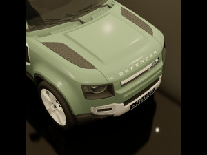 land rover defender 2020 3D 모델