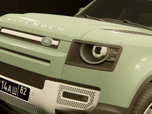 land rover defender 2020 3D Model