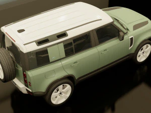 land rover defender 2020 3D Model