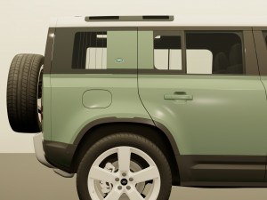 land rover defender 2020 3D 모델