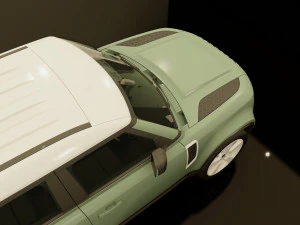 land rover defender 2020 3D Model