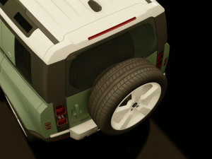 land rover defender 2020 3D 모델