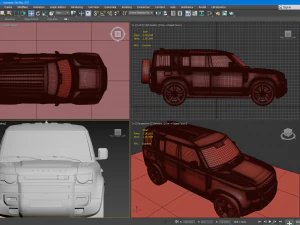 land rover defender 2020 3D Model