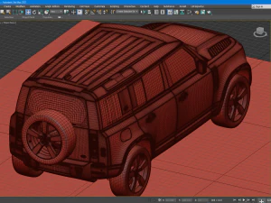 land rover defender 2020 3D Model
