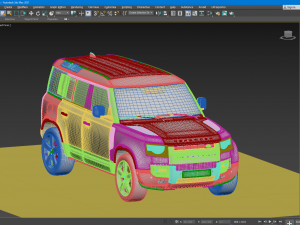 land rover defender 2020 3D 모델