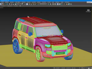 land rover defender 2020 3D Model