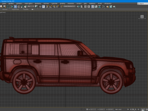 land rover defender 2020 3D 모델