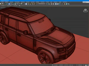 land rover defender 2020 3D Model
