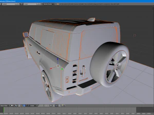 land rover defender 2020 3D Model