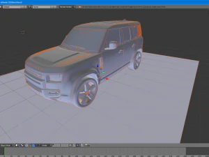 land rover defender 2020 3D Model