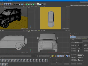 land rover defender 2020 3D Model