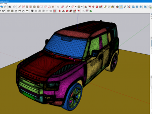 land rover defender 2020 3D 모델