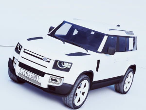 land rover defender 2020 3D Model