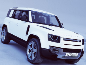 land rover defender 2020 3D 模型