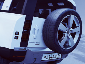 land rover defender 2020 3D 모델