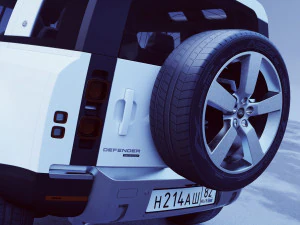 land rover defender 2020 3D Model