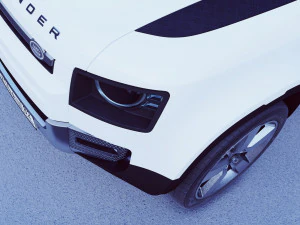 land rover defender 2020 3D Model