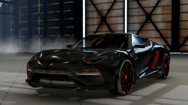 Lamborgini asterion consept 3D Model .c4d .max .obj .3ds .fbx .stl .blend 