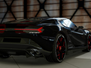Lamborgini asterion consept 3D Model