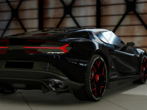 Lamborgini asterion consept 3D Model