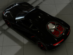 Lamborgini asterion consept 3D Model