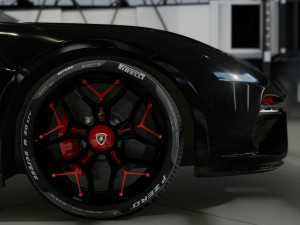Lamborgini asterion consept 3D Model