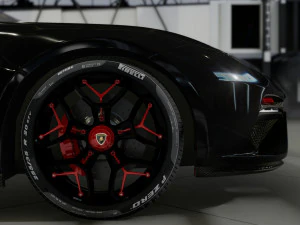 Lamborgini asterion consept 3D Model