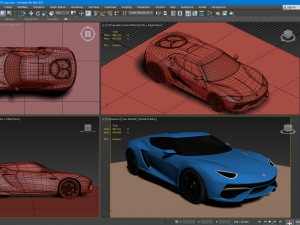 Lamborgini asterion consept 3D Model