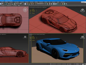 Lamborgini asterion consept 3D Model