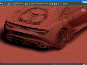Lamborgini asterion consept 3D Model