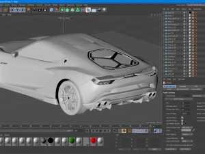 Lamborgini asterion consept 3D Model