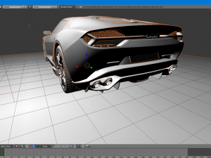 Lamborgini asterion consept 3D Model