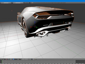 Lamborgini asterion consept 3D Model