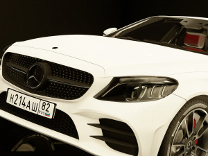 mercedes bnez c-class amg c180 Modelo 3D