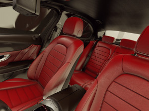 mercedes bnez c-class amg c180 Modelo 3D